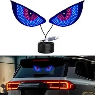 Devil Eye LED Car Rear Windshield Light 11 Modes Pakistan – CrazzyCars.pk