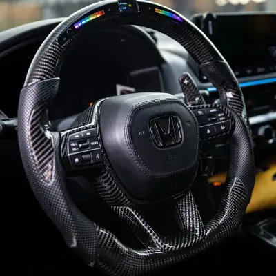 Honda Steering Wheel Carbon Monogram Badge Emblem Pakistan – CrazzyCars.pk