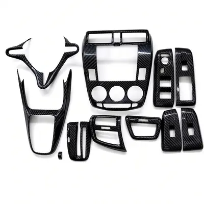 Honda City 2009-2021 Complete Interior Carbon Fiber Trim Set