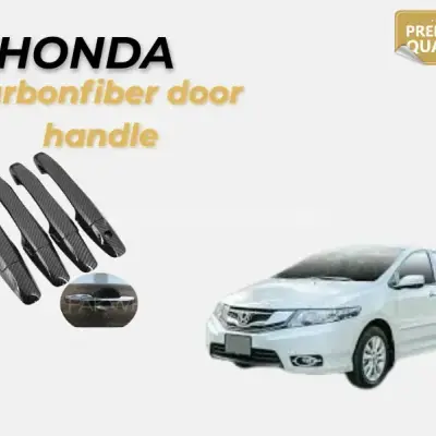 Honda City 2012-2016 Carbon Fiber Door Handle Covers Set Pakistan – CrazzyCars.pk