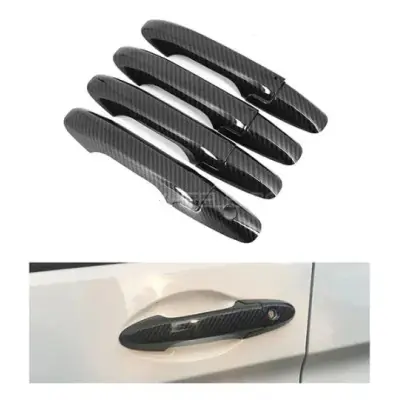 Honda City Carbon Fiber Door Handles Covers 2012-2019 Pakistan – CrazzyCars.pk