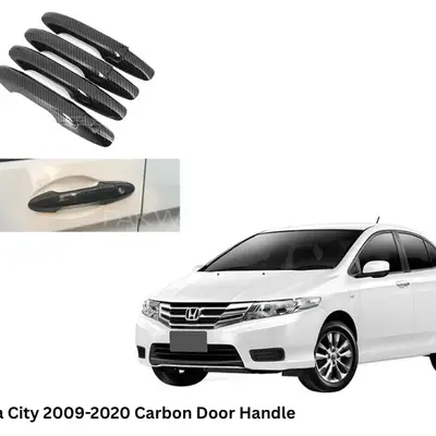 Honda City 2012-2016 Carbon Door Handle Cover Set – Buy Online Pakistan | CrazzyCars.pk