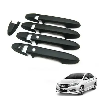 Honda City 2020-2026 Carbon Door Handle Cover Set – Buy Online Pakistan | CrazzyCars.pk