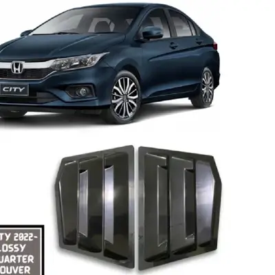 Honda City 2020-2026 Carbon Window Quarter Covers – Buy Online Pakistan | CrazzyCars.pk