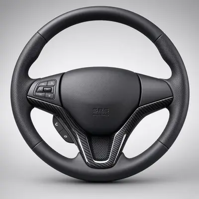 Honda City Carbon Fiber Steering Trim 2021-2026