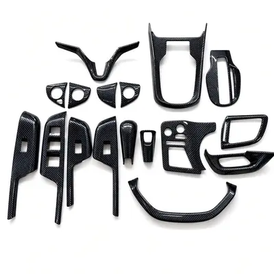 Honda City New Model Complete Interior Carbon Fiber Trim Set