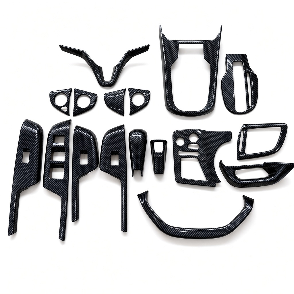 Honda City New Model Complete Interior Carbon Fiber Trim Set