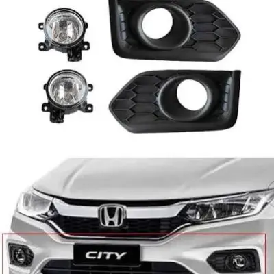 Honda City Premium Fog Lights With Covers 2020-2022