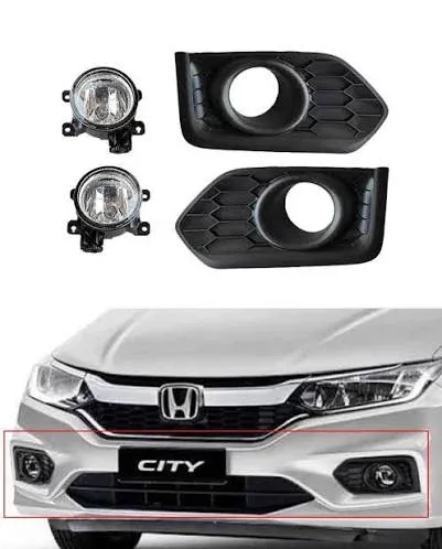Honda City Premium Fog Lights With Covers 2020-2022
