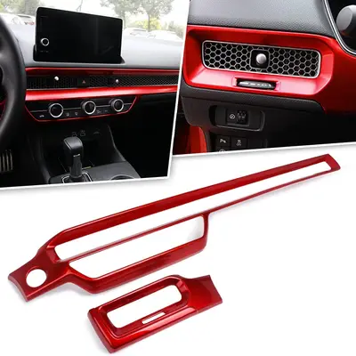 Honda Civic 11th Gen 2022-2026 Carbon Fiber Dashboard Trims 2PCS