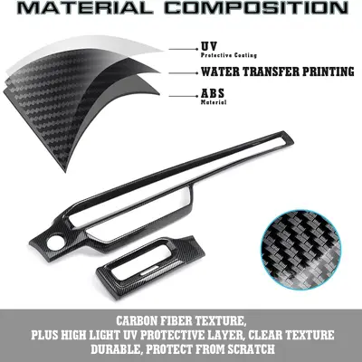 Honda Civic 11th Gen 2022-2026 Carbon Fiber Dashboard Trims 2PCS