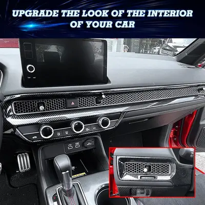 Honda Civic 11th Gen 2022-2026 Carbon Fiber Dashboard Trims 2PCS