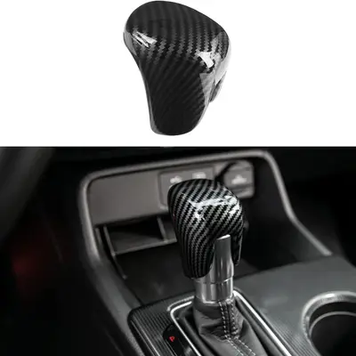 Honda Civic 11th Gen 2022-2026 Carbon Gear Shift Knob Cover
