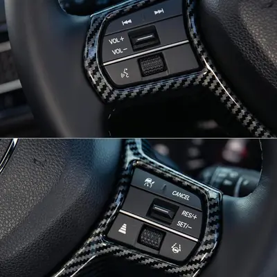 Honda Civic 11th Gen 2022-2026 Carbon Steering Wheel Decorative Trim