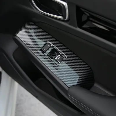 Honda Civic 11th Gen 2022-2026 Carbon Window Control Armrest Cover
