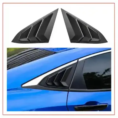 Honda Civic 11th Gen 2022 Carbon Window Quarter Louvers Pakistan – CrazzyCars.pk