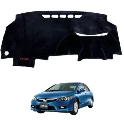 Honda Civic 2007-2011 Velvet Dashboard Mat — Honda Civic Reborn (2006–2012) accessories