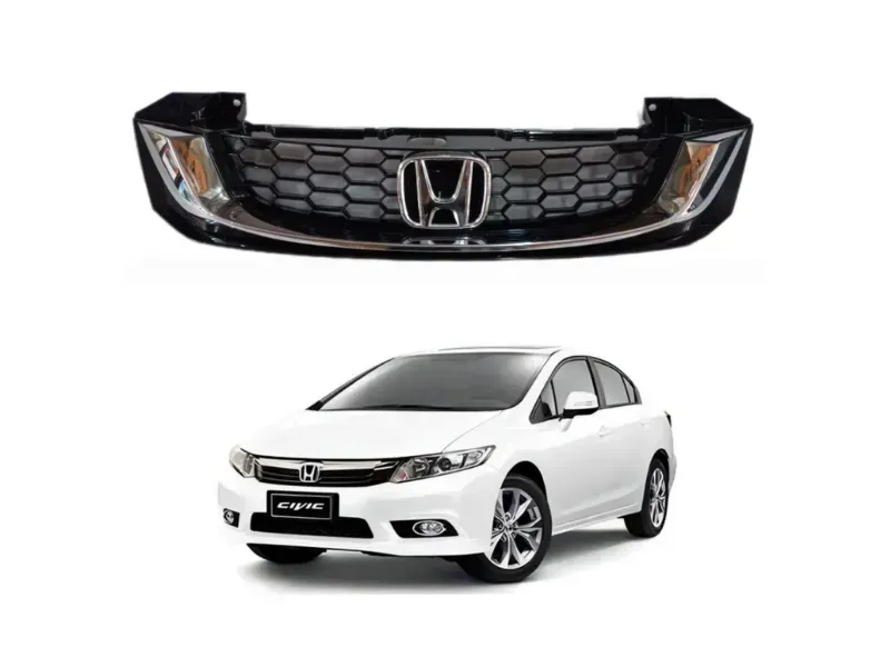 Honda Civic 2012-2015 Front Show Grille Premium Quality