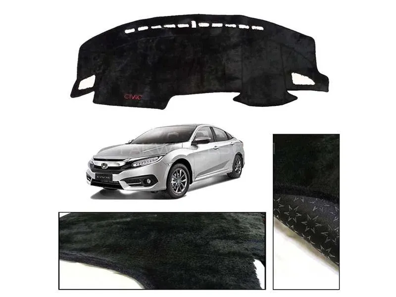 Honda Civic 2016-21 Velvet Dashboard Mat