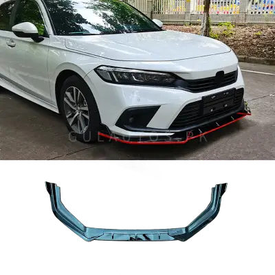 Honda Civic 2022-2024 Front Spike Splitter Canard 3PCS ABS Pakistan – CrazzyCars.pk