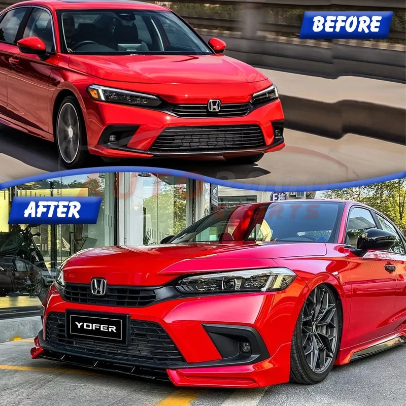 Honda Civic 2022 Yofer Body Kit Installed Pakistan – CrazzyCars.pk
