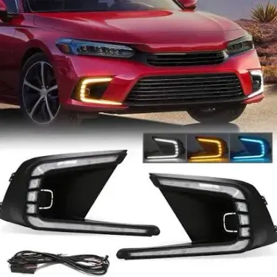 Honda Civic Front Bumper Elegant DRL 2022-2024