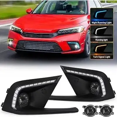 Honda Civic Front Bumper Elegant DRL 2022-2024