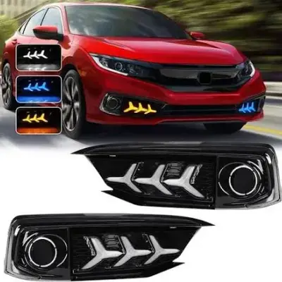 Honda Civic Front Bumper Turn Signal DRL 2016-2020