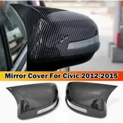 Honda Civic Rebirth 2012–2015 Carbon Style Side Mirror Cover (Pair) – Buy Online Pakistan | CrazzyCars.pk