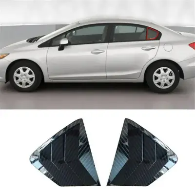 Honda Civic Rebirth 2012-2015 Carbon Window Quarter Covers Pair Pakistan – CrazzyCars.pk