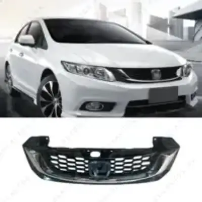 Honda Civic Rebirth Chrome Front Grille 2012-2015
