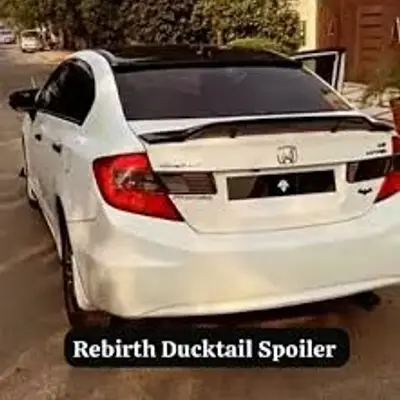 Honda Civic Rebirth 2012-2016 Ducktail Trunk Spoiler — Honda Civic Rebirth (2012–2016) accessories