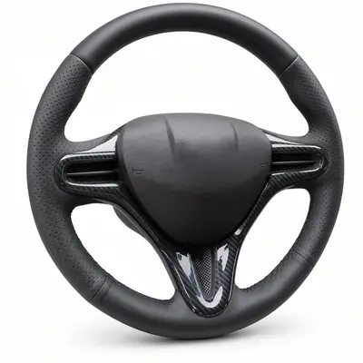 Honda Civic Reborn Carbon Fiber Steering Trim 2006-2011