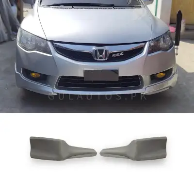 Honda Civic Reborn 2006-2011 Sportline Front Splitter Canards Red Black Pakistan – CrazzyCars.pk