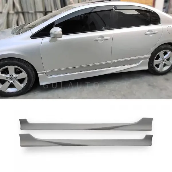 Honda Civic Reborn Sportline Canard Side View Pakistan – CrazzyCars.pk