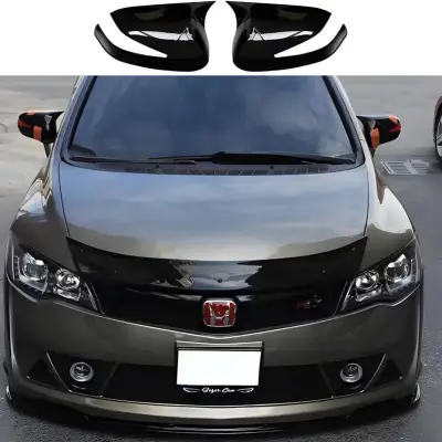 Honda Civic Reborn 2006-2012 Carbon Style Side Mirror Cover Pair Pakistan – CrazzyCars.pk