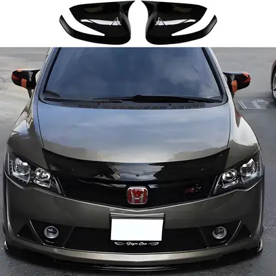Honda Civic Reborn 2006–2012 Carbon Style Side Mirror Cover (Pair) – Buy Online Pakistan | CrazzyCars.pk