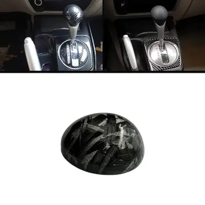 Honda Civic Reborn 2007-2011 Forged Carbon Gear Knob Cover — Honda Civic Reborn (2006–2012) accessories