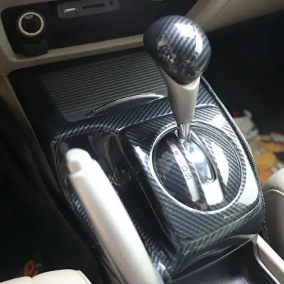 Honda Civic Reborn 2006-2012 Forged Carbon Gear Knob Cover