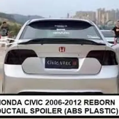 Honda Civic Reborn 2006-2012 Ducktail Trunk Spoiler – Buy Online Pakistan | CrazzyCars.pk