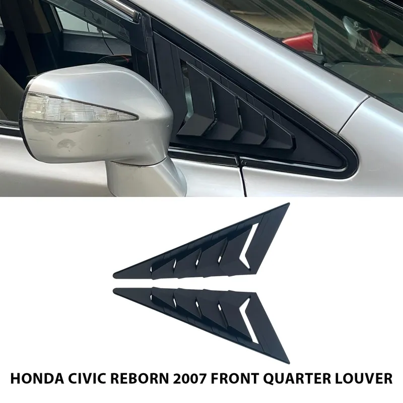Honda Civic Reborn 2007-2012 Front Quarter Louver Side Vent Cover Pakistan – CrazzyCars.pk