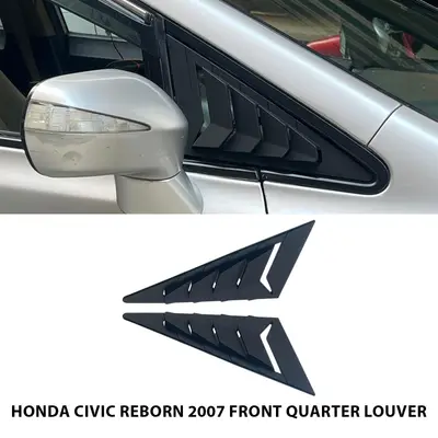 Honda Civic Reborn 2007-2012 Front Quarter Louver Pair – Buy Online Pakistan | CrazzyCars.pk