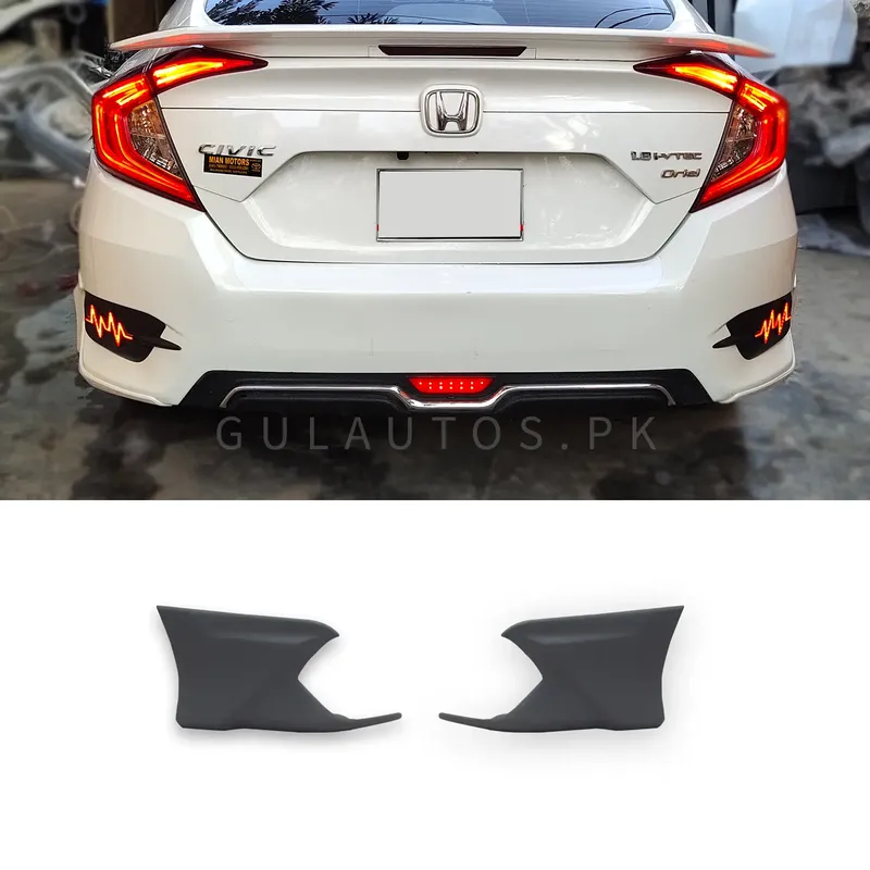Honda Civic X D2 Body Kit Rear Lip Pakistan – CrazzyCars.pk