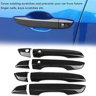 Honda Civic X 2016-2021 Carbon Style Door Handle Cover Full Set Pakistan – CrazzyCars.pk