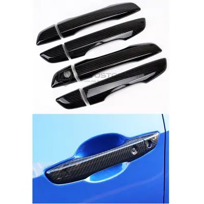 Honda Civic X 2016–2021 Carbon Style Door Handle Cover Full Set – Buy Online Pakistan | CrazzyCars.pk