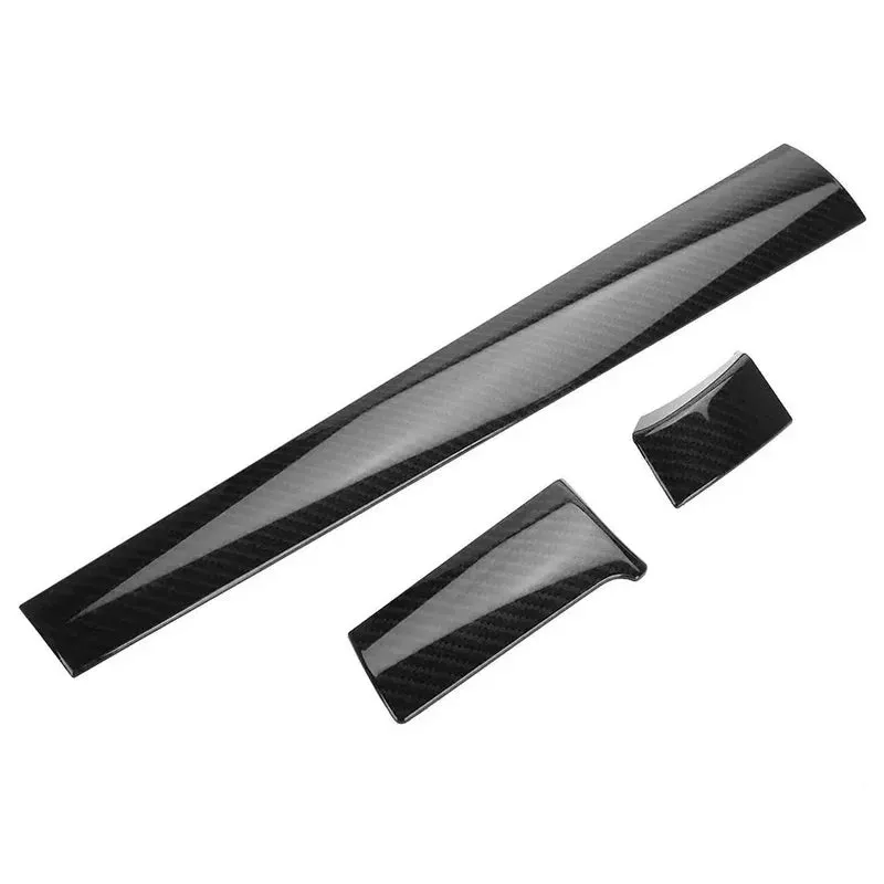 Honda Civic X 2016-2021 Carbon Fiber Front Dashboard Trims 3PCS