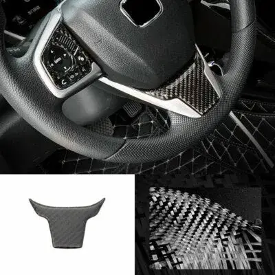 Honda Civic X 2016-2021 Carbon Steering Trim Cover