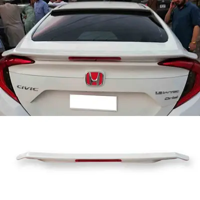Honda Civic X 2016–2021 RS Style Trunk Spoiler – Buy Online Pakistan | CrazzyCars.pk