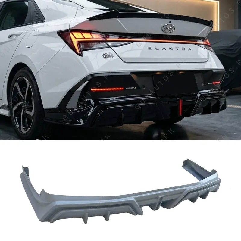 Hyundai Elantra Sporty Style Rear Body Kit Fibreglass Pakistan – CrazzyCars.pk