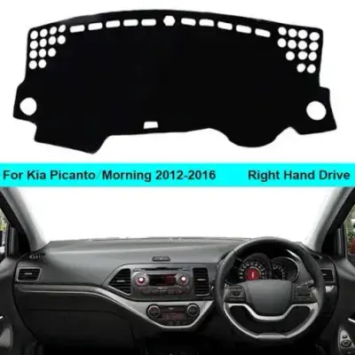 KIA Picanto 2019-2026 Velvet Dashboard Mat